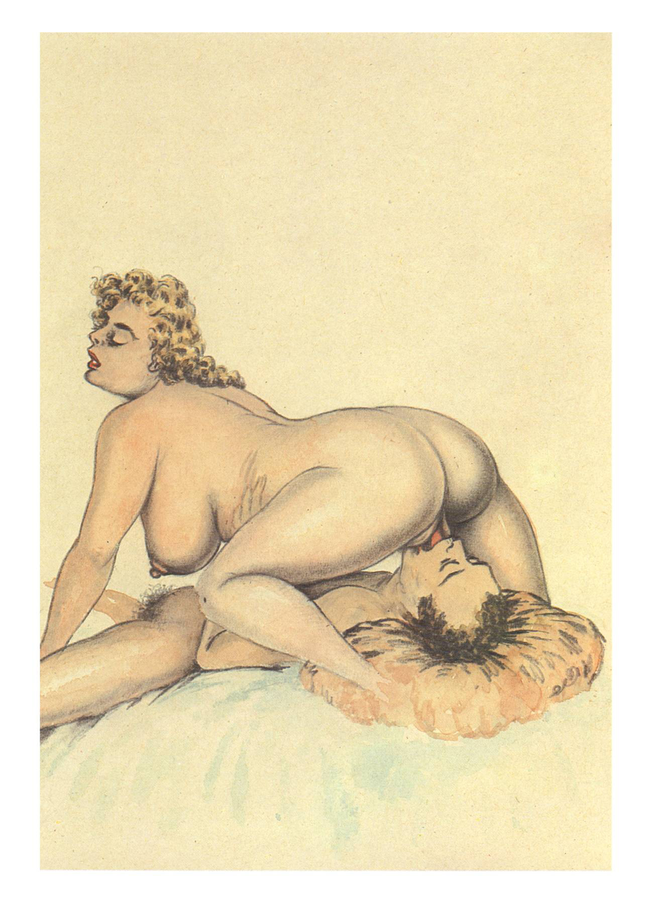 Vintage Gay Erotic Drawings | Gay Fetish XXX