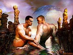 3D gay art