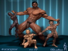 3D gay art