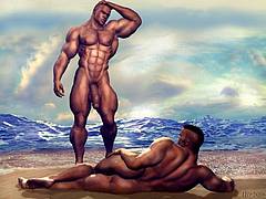 3D gay art