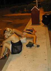 Teen chicks want playing lesbo games when drunk Image 1