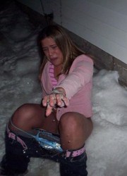Teen cuties like playing lesbo games when drunk Image 1