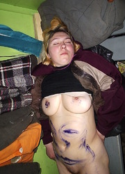 Teen cuties like playing lesbo games when drunk Image 3