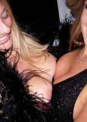When college chicks get drunk they show their hot parts Image 2