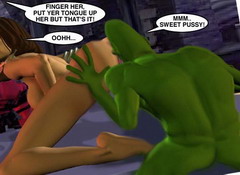 3D Alien Porn