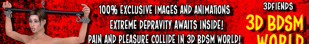 3d bdsm world for your bondage and sm pleasure and pain