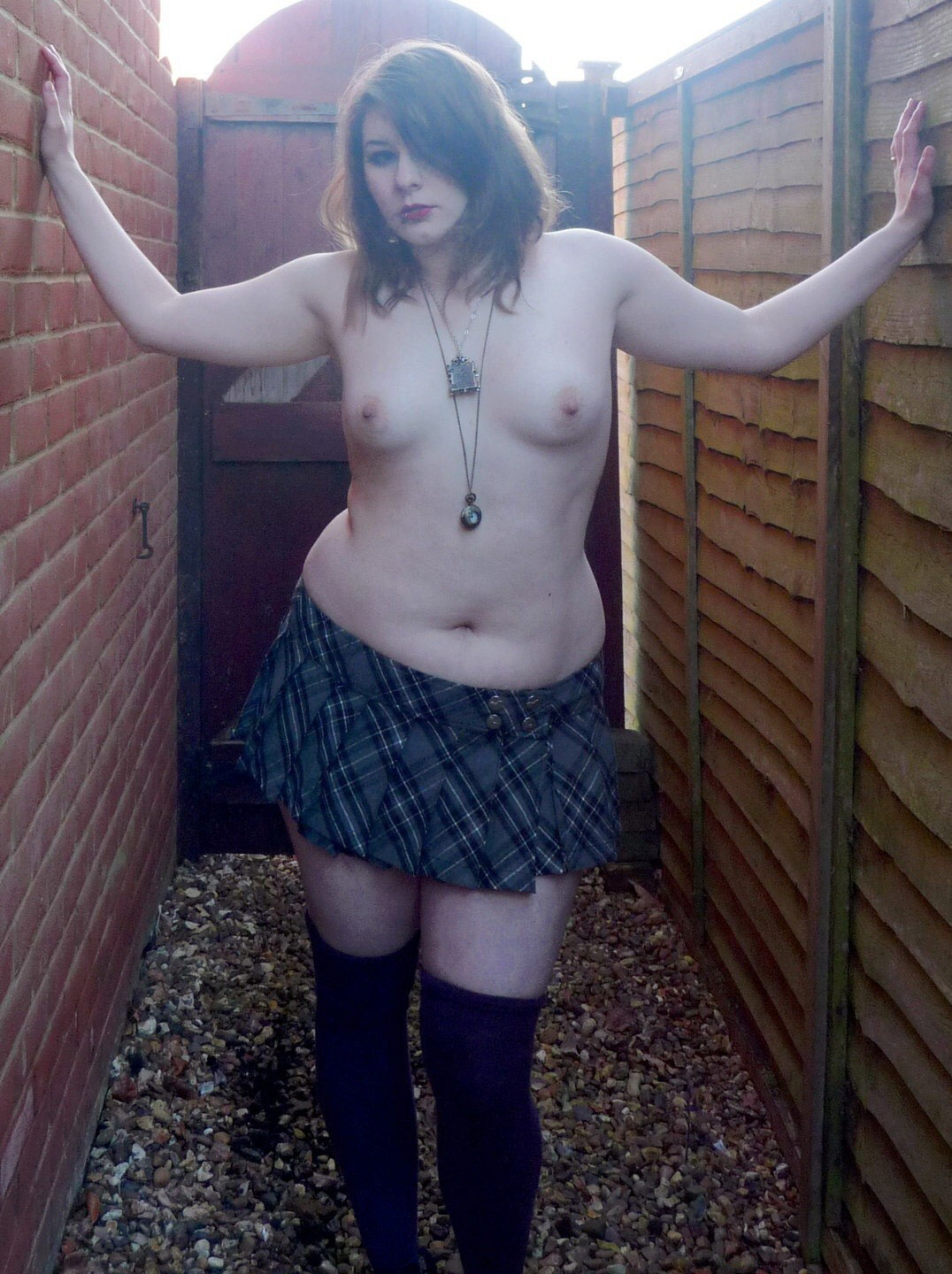 Chubby Goth Nude