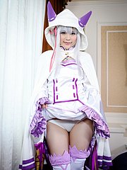 sexy cosplay girl